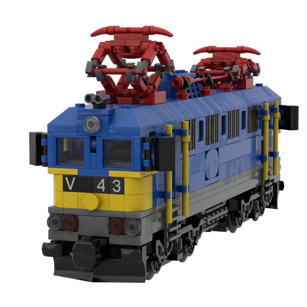 V43 Hungarian electric locomotive